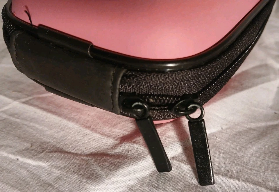 Portable Mini Travel Storage Camera Carrying Case Bag Shockproof Shell - Pink - Image 4 of 4