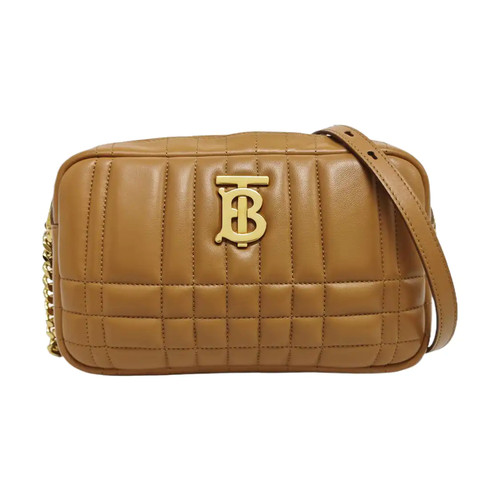 BURBERRY Lola Crossbody bags Suede Brown Free Shipping | Duties Paid