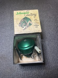 Moulinet De Pêche Vintage Johnson Modèle 98 Spincast - Fabriqué USA