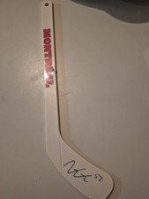 Victor Mete Mini Stick Signed Montreal Canadiens Autograph Signature Auto Coa