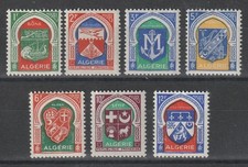 Timbres des colonies Françaises  Algérie  N**  N° 337 à 337F