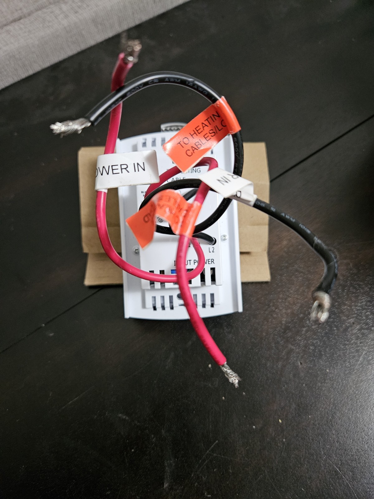 Emerson Warm Tiles EasyHeat FGS 120/240VAC Programmable Thermostat