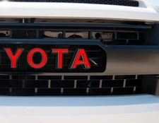 TRD PRO Grille Letter Overlays Compatible with 2014-2021 Tundra