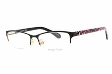 KATE SPADE KSMARNIE-807-51 Eyeglasses Frame Size 51mm 15mm 135mm BLACK Women 71