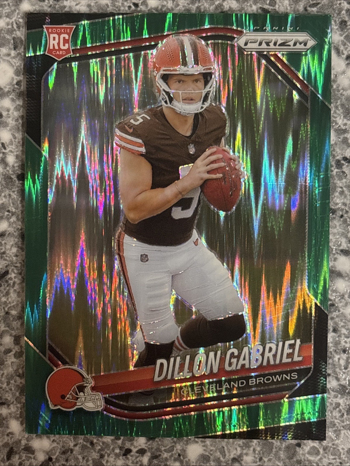 2025 Prizm Dillon Gabriel #372 Green Flash Prizm RC 🔥FAST FREE SHIPPING🔥