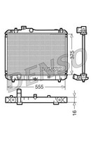 KÜHler MotorkÜHlung Denso DRM47008 FÜR Suzuki WasserkÜHler MotorkÜHler