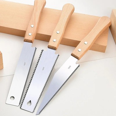Kleine Handsäge japanischer Stil Holzbearbeitung flexibler Edelstahl