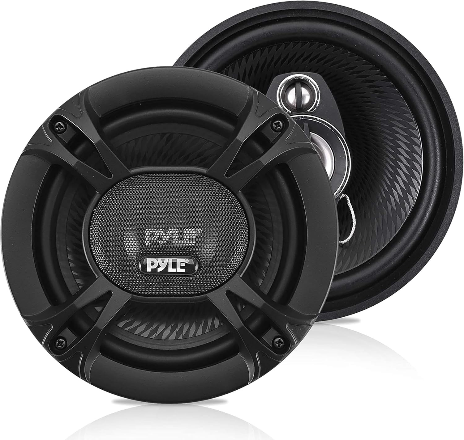 Pyle Car Stereo Speakers 240W 3-Way – 13.34 cm Triaxial Loudspeakers, Univers