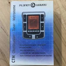 Planet Waves CTM Chordmaster Tuner Metronome Combo for Guitar, Backlit PW-CTM