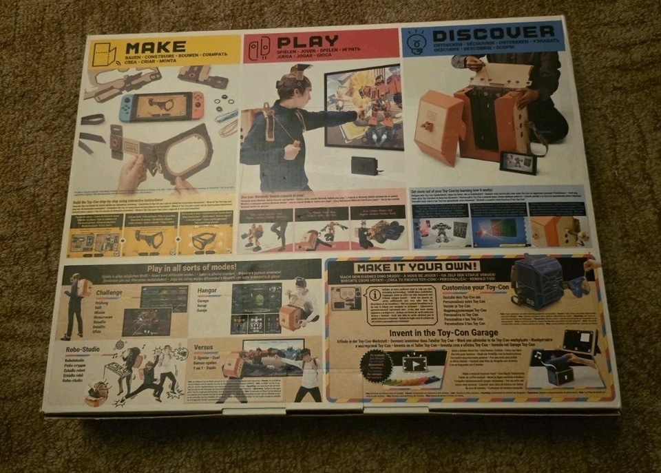 Nintendo Labo Robot Kit Toy Con 02 Nintendo Switch-New And Sealed - Free Deliver - Image 2 of 4