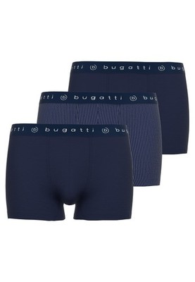 Bugatti Herren Pants blau, 3er Pack, Single Jersey