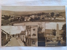 alte Ansichtskarte Kriegerdenkmal Marktleugast Oberfranken Münchberg um 1930