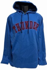 NBA Oklahoma City Thunder Hoodie Sweatshirt Men's Sz L RN104648 Polyester