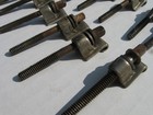 1920s Ludwig rim clip's, tension rods, washers. for vintage snare drum. READ !!! — photo 6