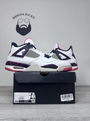 スニーカー NIKE AIR JORDAN 4 RETRO FLIGHT NOSTALGIA Size 14 - Jordan 4 Retro Flight Nostalgia (2019) Preowned OG All