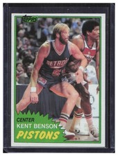 1981-82 Topps #MW80 Kent Benson