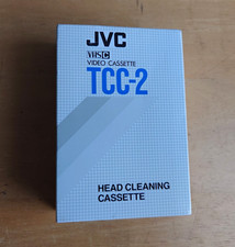 JVC TCC-2 VHS-C Cassette Video Tape Head Cleaner for VHS-C VG