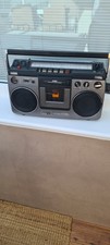 VINTAGE AIWA TPR-905K BOOMBOX GHETTOBLASTER RADIO & AUX WORK TAPE NOT WORKING