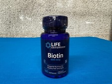 Life Extension - Biotin 600 mcg 100 Capsules ...