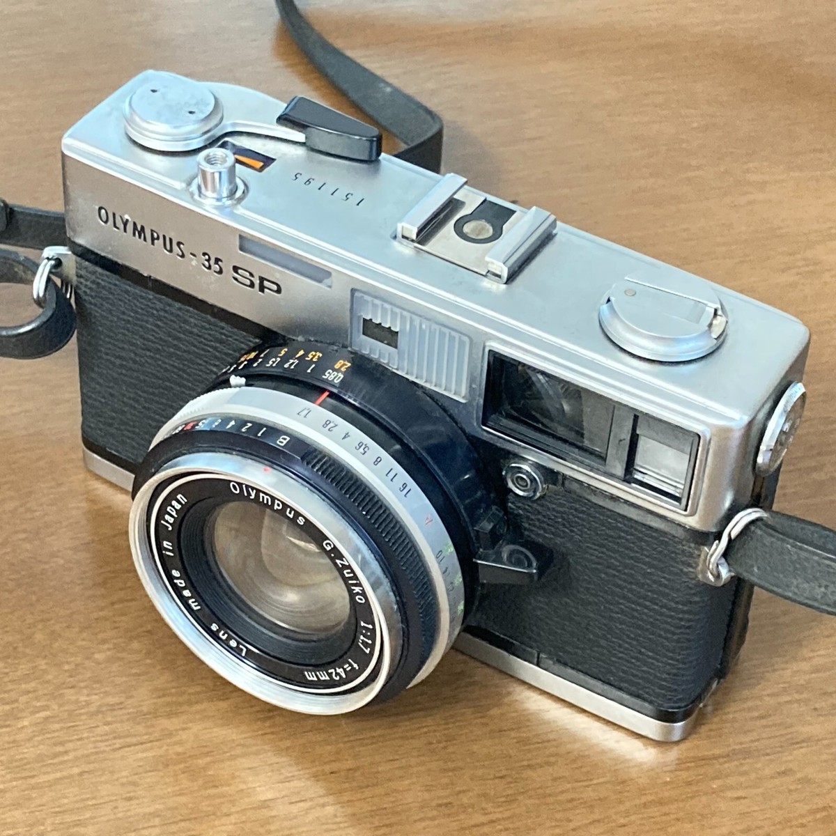 Exc-] Olympus 35 SP silver 35mm Point & Shoot Film Camera