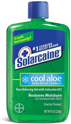 10 Best Aloe Vera with Lidocaine Products 5 Aloe Vera with Lidocaine: Solarcaine Cool Aloe Burn Relief Gel