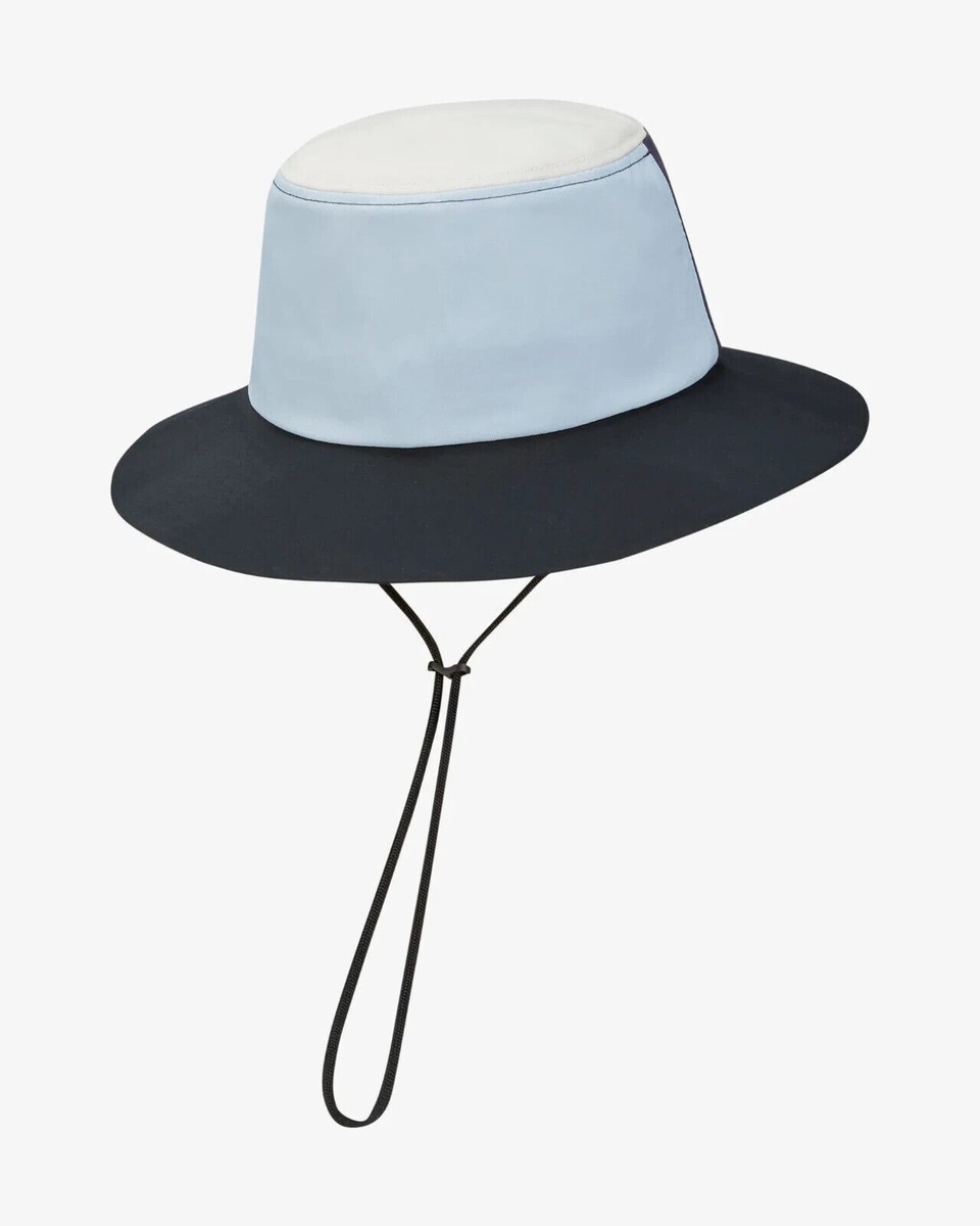 NEW Nike ACG Bucket Hat Size S/M Gridiron Black Cobalt Bliss White