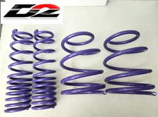 D2 Racing Lowering Sport Springs Set New 4pcs for 08-15 EVO X 10 Only D-SP-MT-24