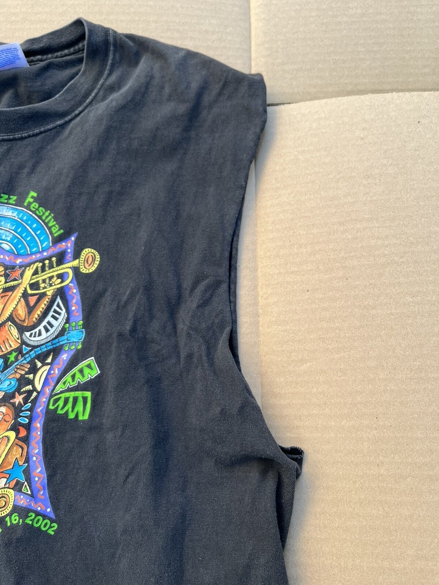 トップス PLAYBOY JAZZ FESTIVAL 2002 US L Playboy Jazz Festival 2002 Hollywood Bowl Vintage XL genuine