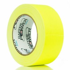 Gaffer Power Gaffer Tape Fluorescent Yellow - 2 Inch x 30 Yards - MADE IN USA
