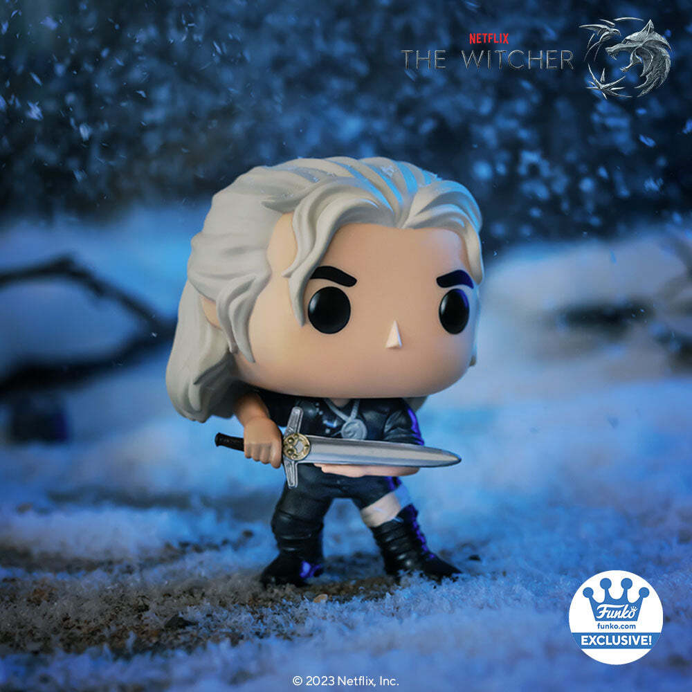 Funko POP! The Witcher Geralt Training Exclusive Figure #1321! | eBay