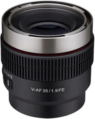 Rokinon 35mm T1.9 Full Frame Cine AF Auto Focus Wide Angle Cine Lens for Sony E