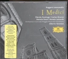 FACTORY SEALED Placido Domingo Leoncavallo: I Medici Audio CD 2 discs Veronesi