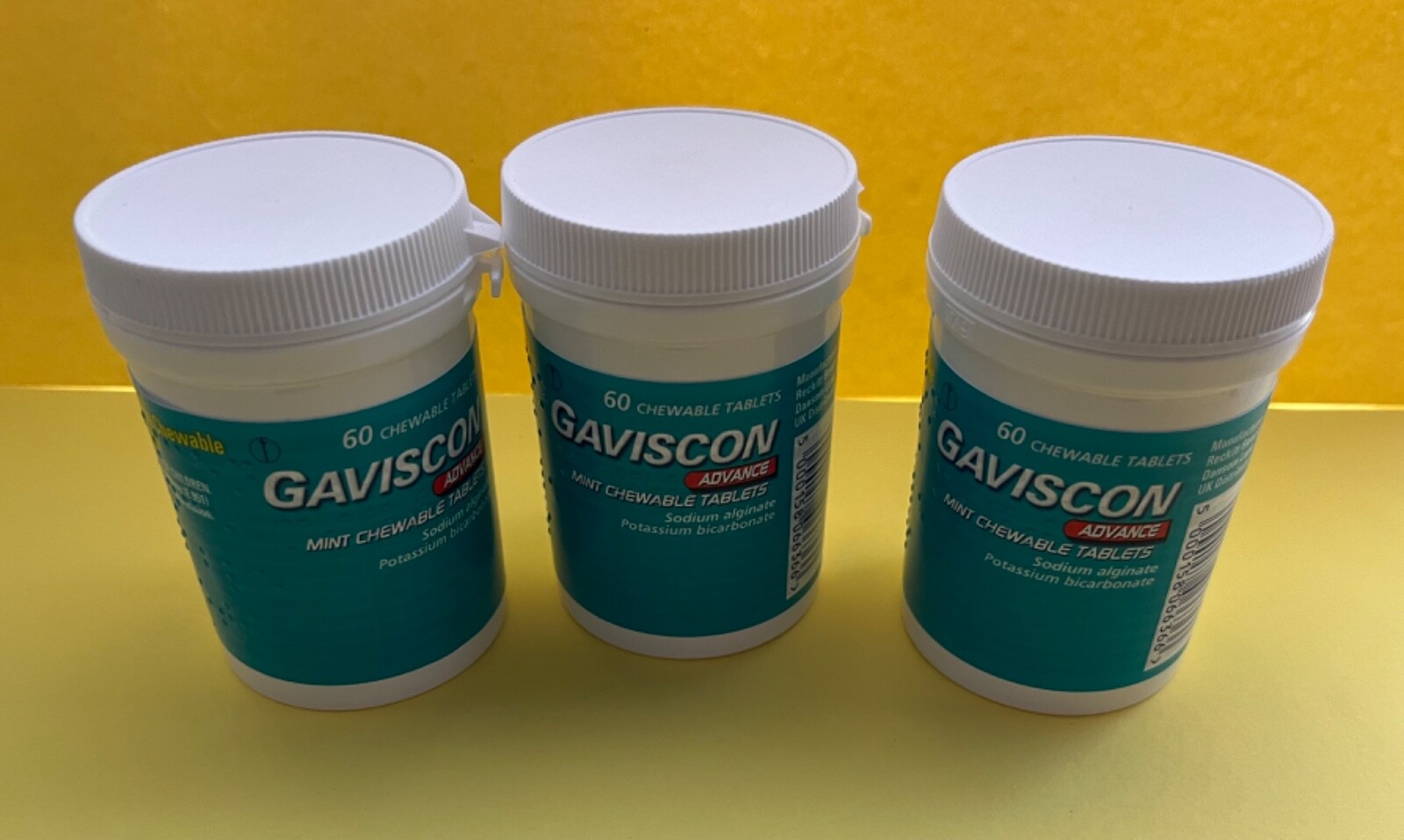 Gaviscon Mint Chewable tablets 180 tablets New eBay