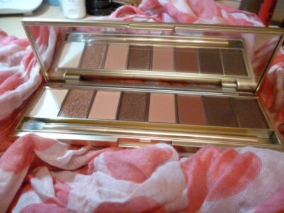 No7 Lidschatten Palette.8 Farbtöne~NEU~Gold Etui.
