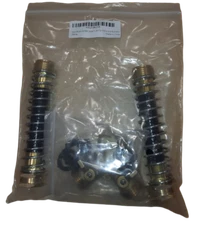 Garden Hose Splitter | 2 Way | ¾” | w/2 Garden Hose Coiled Spring Protectors