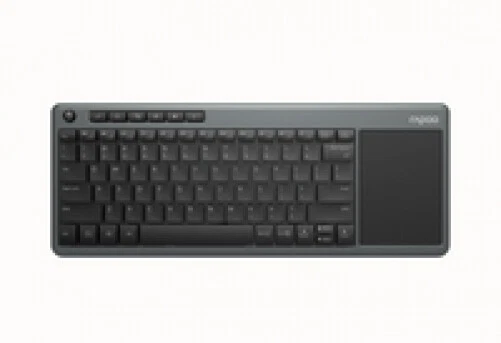 Rapoo K2600 kabellose Multimedia Tastatur mit Touchpad DE-Layout