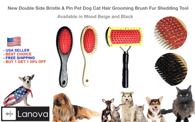 Chi For Dogs Double Sided Shedding Rake Blade 2 In 1 For All