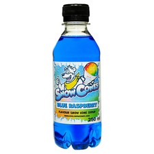 Blue Raspberry 250ml bottle of authentic specially formulated Shave Ice Syrup