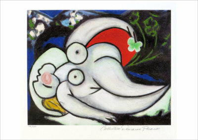 Pablo Picasso Reclining Woman Limited Edition Giclee Estate Signed 13 x 20