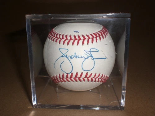 Andruw Jones Autographed Baseball
