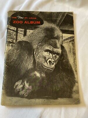 The New St. Louis Zoo Album Vintage 1956 Paperback | eBay