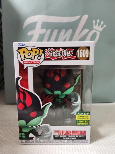 Funko Pop! Yu-Gi-Oh! Elemental Hero Flame Wingman #1609 SDDC 2024