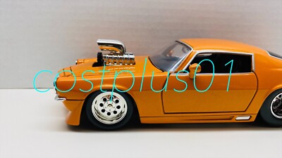 ミニカー 1:24 BTM 1971 Chevy Camaro M/T 71 1971 Chevrolet Camaro #71 Red Metallic with Black Stripes