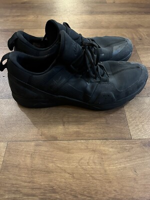 Nike Tech Trainer sneaker Triple Black Size 14 Mens Great Condition