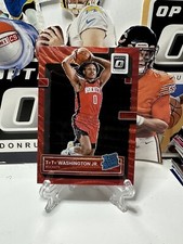 2022 Optic Ty Ty Washington Jr Red Wave holo Sp ssp Asia 231 Prizm Rookie Rated