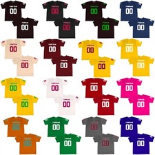 Your Team Name and Logo Shirts for Men Customized Football Jerseys Stitched Any