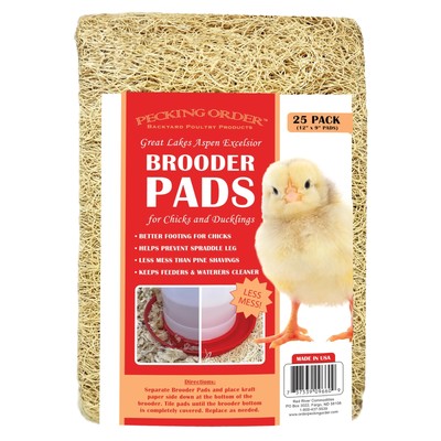 Brooder Pads for Chicks 25 Pack