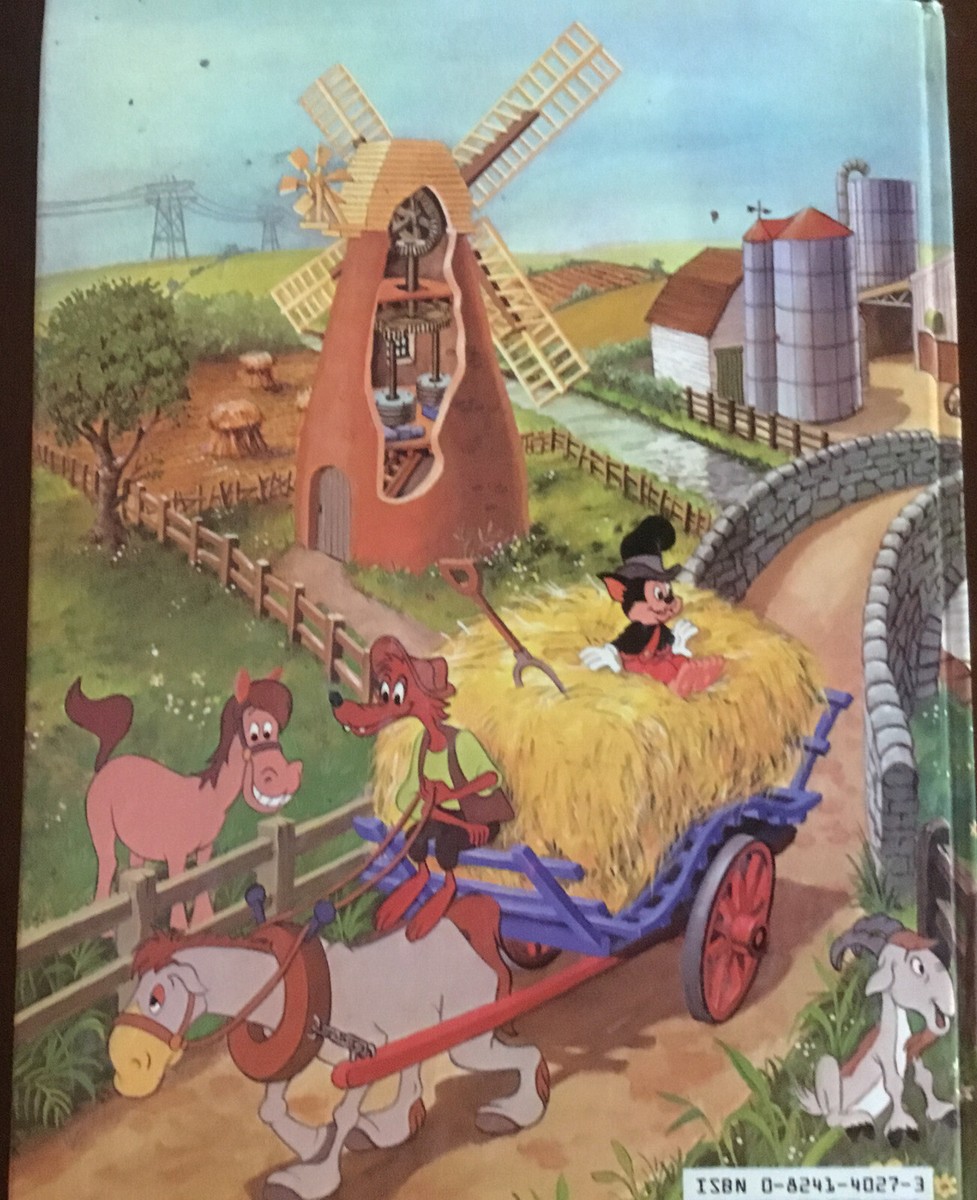Vintage How It Works in the Country Hardcover Walt Disney Like New