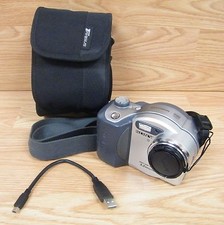 FOR PARTS Sony CD Mavica MVC-CD350 Metallic Gray 3.2 MP Digital Camera READ