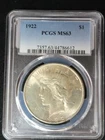 1922  $1 PCGS MS63   44786612